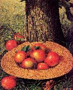 Apples, Hat, and Tree Prentice, Levi Wells